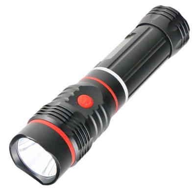 China 2022 New XPE 3W LED Plastic +3W ​​COB Retractable LED Flashlight With Magnetic COB Work Light for sale