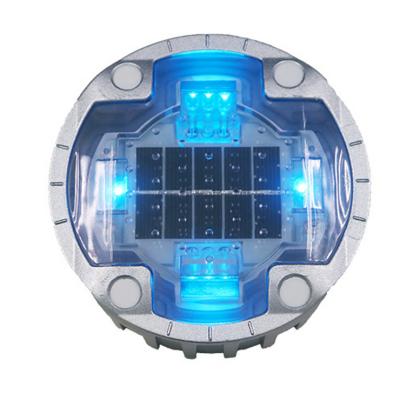 China Aluminum Alloy +PC Plastic Factory Solar Road Studs Deck Lights LED Road Beacon Solar High Quality Outdoor Solar Warning Lights for sale