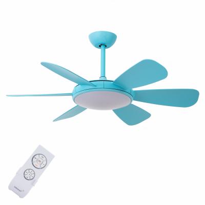 China Foldable Energy Efficient Decorative Remote Control Ceiling Light With Fan for sale