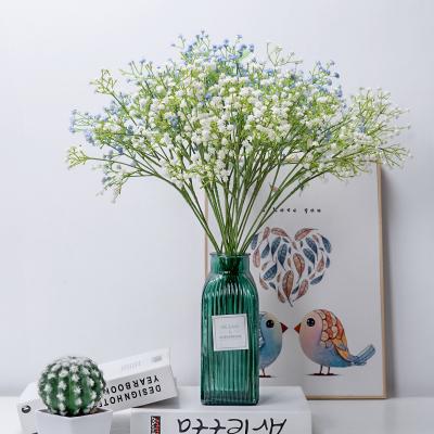 China Long Lasting Artificial Baby's Breath Flower Wedding Decoration Real Babies Breath / Gypsophila White Color Touch for sale