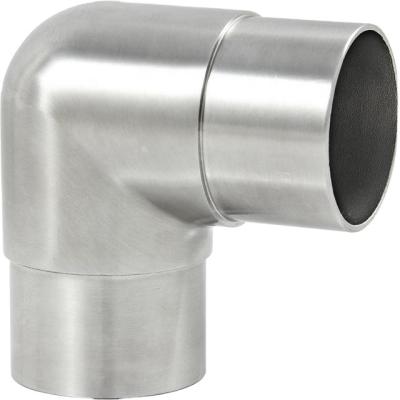 China Good Supplier Chinese Glass Balustrade 90 Stainless Steel 180 Degree Pipe Fitting 3 or 4 Way Elbow for sale