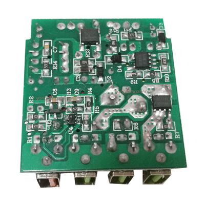 China OEM FR-4 USB Drive USB Flash Drive PD QC3 Charger PCB Manufacturer Board Battery Charger Board PCB Board and PCBA for sale