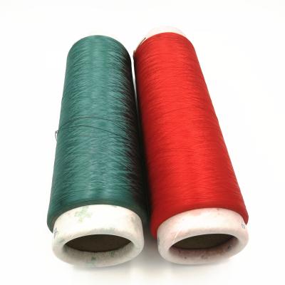 China Anti-Bacteria Coat Dyed Textured 100% Polyester DTY Filament Color To Yarn 300/96 150/48 With Low Torque Yarn, S Z Torque Yarn for sale