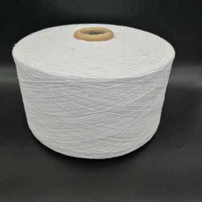 China Hot Sale Recycled Regenerated OE Open End Anti-Bacteria Chat 65/35 85/15 Bleached Polyester Cotton Blend Yarn For Making Knitting Weaving Crochet for sale