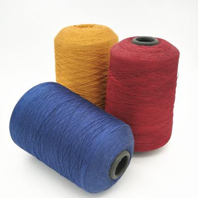 China Anti-bacteria wholesale dyed polyester and viscose blended yarn knitting and weaving yarn spun in China for tank top, sweater, garment for sale