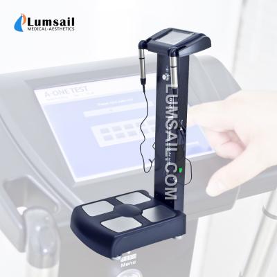 China Segmented Analysis on Arms/Legs Hot Sale BMI Height Weight Body Fat Measurement Machine Body Composition Analyzer for sale