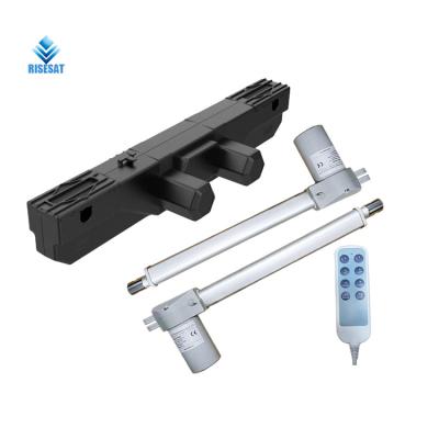 China Waterproof AC Motor Double Actuator With Linear Actuator For Hospital Beds Homecare Beds for sale