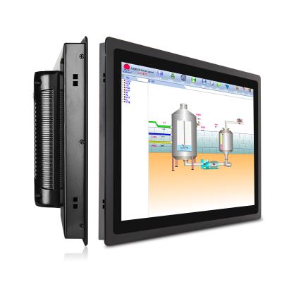 China Industrial application Touchthink outdoor sunreadable touch screen monitor 23.8 inch full water proof touch screen industrial monitor for sale