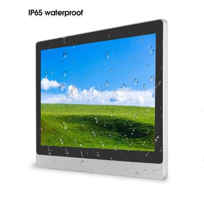 China Industrial Application Touchthink 17 inch wall mount ip65 4:3 1400 nits readable in sunlight waterproof hmi industrial touch screen lcd monitor for sale