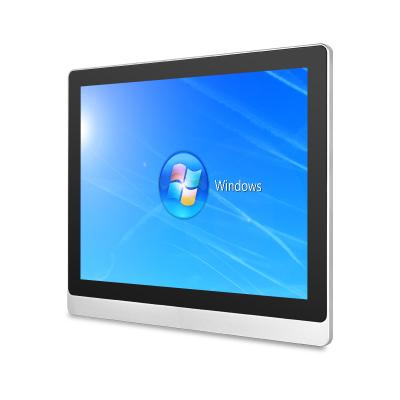 China Touchthink 15 inch j1900 quad core 2.0ghz cpu embedded fanless capacitive touch all in one panel industrial pc 7-21.5 inch for sale