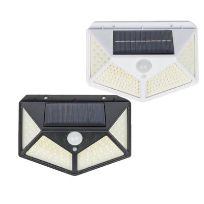 China 100 Polycarbonate Solar Outdoor Led Wall Light White And Black ABS Color Waterproof Sunlight Solar Led Night Pass Fill Light for sale