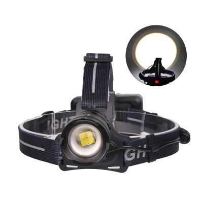 China New XHP70.2 LED Zoom Headlamp USB Rechargeable Head Light Camping Waterproof Head Lamp With 18650 Battery for sale