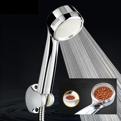 China Modern High Pressure Shower Head Water Saving Shower Head Powerful Boosting Bathroom Jet Bath Hand Held Shower Head for sale