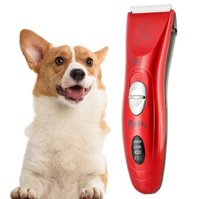 China 2021 professional supplier viable pet clipper low price electric razor rechargeable battery high quality dog ​​hair cutting machine for sale