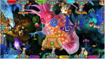 Cina Macchina del gioco di pesca della galleria dell'oceano di Magicall, macchina di alta risoluzione della fucilazione del pesce in vendita