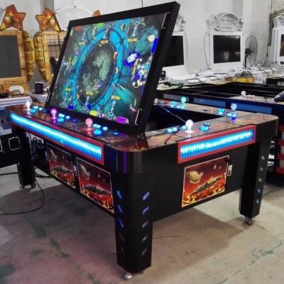 China Indoor Amusement Fishing Arcade Game Machine 8 Player With LED Buttons 110V 300 - 500W for sale