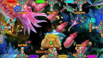 Cina Macchina di gioco dell'oceano del pesce del videogioco arcade del software in pesce esperto magico di divertimento in vendita