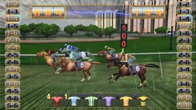 China Juego electrónico de la carrera de caballos de los niños y de los adultos, máquina de juego de juego de la carrera de caballos en venta