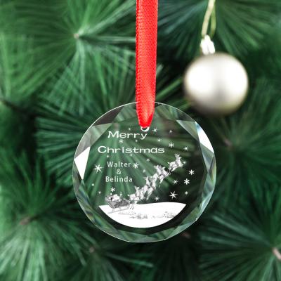 China Hot Selling Crystal Ornaments Wholesale White Crystal Ornament K9 Europe Glass Ornament for sale