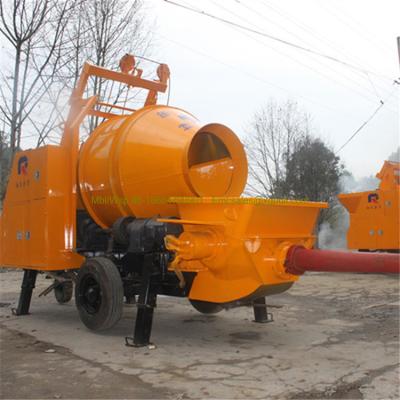 China Pully JBT40-P1 type of concrete mixer, self-loading concrete mixer, concrete mixer machine with lift for sale