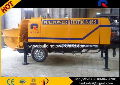 China Stationary Electric Concrete Pump 1840mm Wheel Span Anti - wearing Hydraulic Liquid for sale