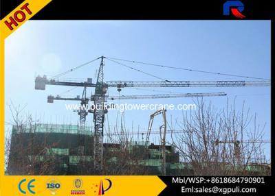 China 4 Ton Topkit Cat Head Tower Crane For Heavy Lifting Construction QTZ5010 for sale