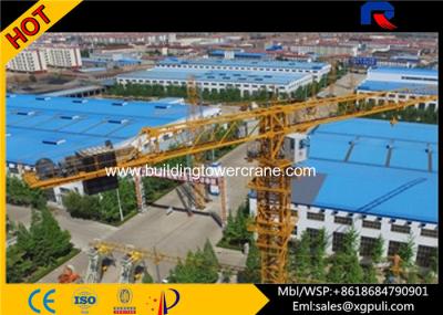 China 1.3 ton Tip Topless Tower Crane Jib Length 55M Load Capacity 8T For Building for sale