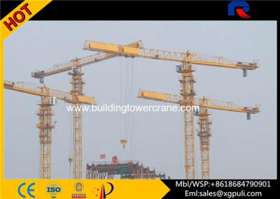 China 56m Span Mini Lifting Crane , Flat Top Tower Cranes 400m Rope Length for sale