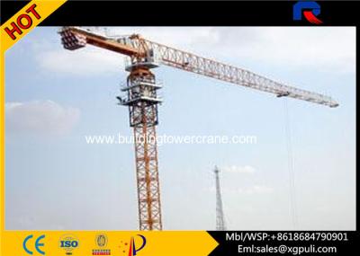 China Hydraulic Tower Crane Boom Length 50m , Swing Arm Crane 41M Freestanding Height for sale