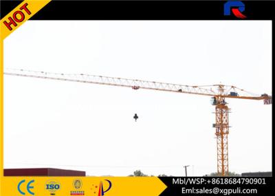 China 1.3t Tip Load Building Construction Machine , Flat Top Tower 40m Free Standing Height for sale