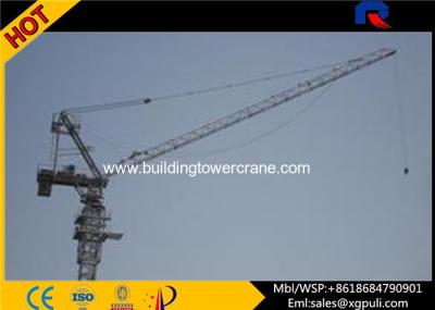 China 12T Luffing Saddle Jib Tower Crane , Mobile Jib Crane For Construction Equipment for sale