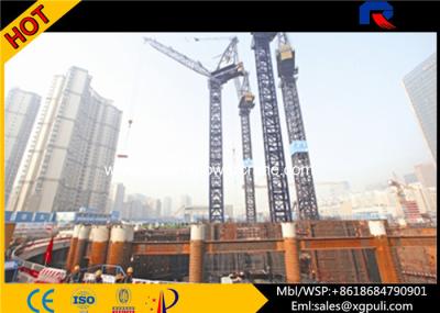 China High Rise Building Hydraulic Tower Crane 10 Ton , Construction Luffing Boom Tower Crane for sale