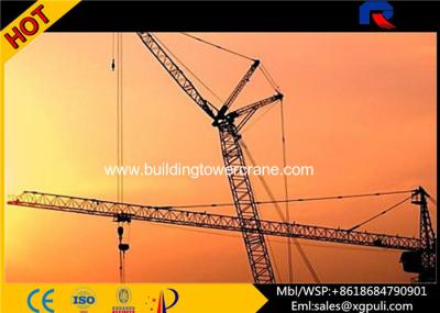 China Split Mast Section Luffing Jib Tower Crane 2.0t Tip Load With VFD Control for sale