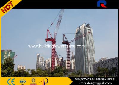 China 162M Max Height Mini Luffing Jib Tower Crane Load Capacity 10T for sale