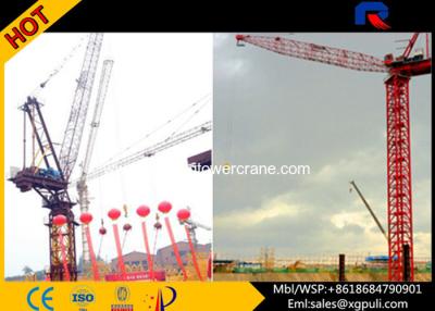 China Span 5-50M 12t Luffing Jib Tower Crane With Overload / Stroke Limiter for sale