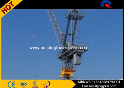 China Luffing Jib Tower Crane 60m Boom Length With Stroke / Overload Limiter for sale