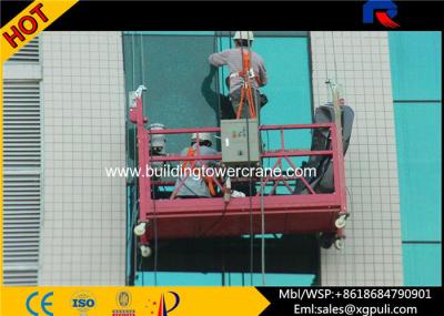 China Customized Aluminum Alloy Suspended Working Platform For Construction Building for sale