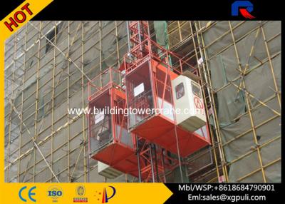 Chine Longueur matérielle de cage de l'ascenseur 3m de construction de grue de SC200 2 x 2000 kilogramme, de support et de pignon à vendre