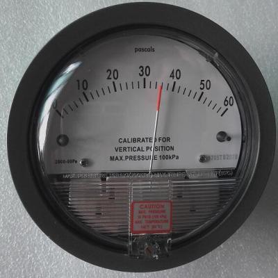 China Mag Pressure Gauge Magrfhelic Differential Pressure Gauge for sale