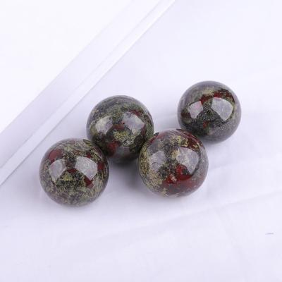 China China Hot sale Healing Fengshui Art collection Dragon Blood Stone Quartz Crystal Balls for sale