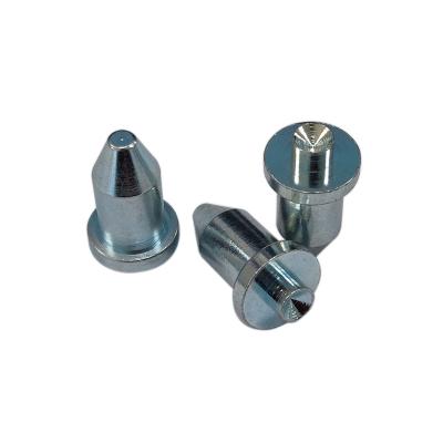 China Wholesale Furniture Factory Furniture Hardware Fittings Iron Strange Shape Anomaly Galvanized Nonstandard Taper Head Rivet for sale