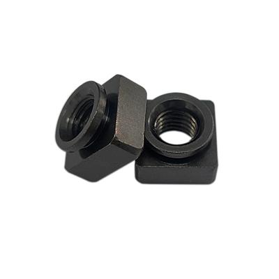 China General industry manufacturers selling furniture hardware non-standard carbon steel square step nut for sale