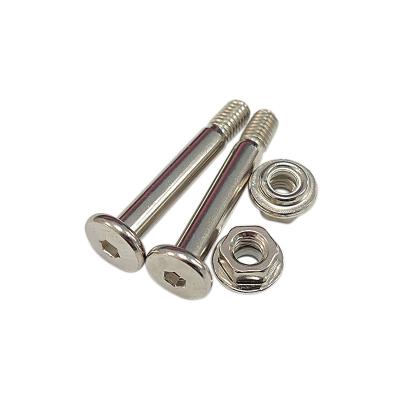 China Wholesale Chinese Suppliers Iron Pan Galvanized Furniture Hardware Fittings Roll Sliding Fittings Hexagon Lead Half Wire for sale