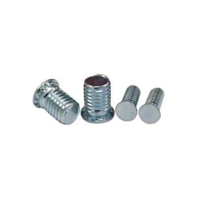 China Panel Fasteners Flat Easy To Use Sheet Metal Screw Rivet Studs Flat Head Studs Self Hooking Stud Riveting Screws for sale