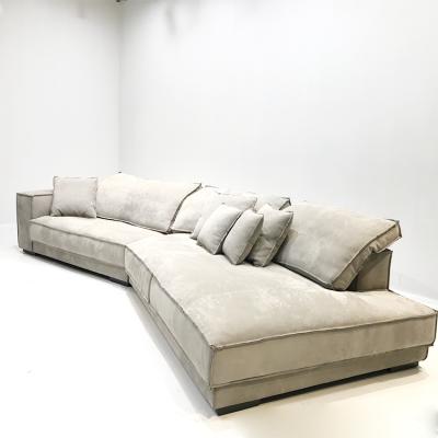 China Comfortable European Combination Sofa For Villa Of Living Room Furniture Leather Sofas for sale