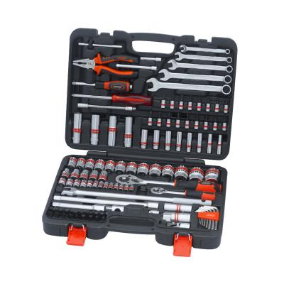 China 111pcs CRV SAE Plug Durable Steel Professional Auto Tool Kit for sale