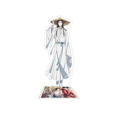 China Japan A Gift Huacheng Fenglin Xie Lian Cartoon Laser Happiness Peripheral Acrylic Humanoid Standee Silver Desktop for sale