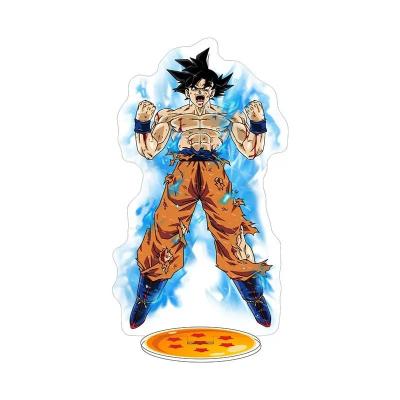 China Japan Super Peripheral Humanoid Saiyan Dragon Ball Ornaments Saiyan Dragon Ball Wooden Bejita Bejita LaserUVStanding Tea for sale