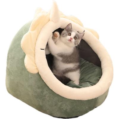 China Factory Wholesale Travel Cat House and Dog Semi-enclosed Cat Bed for sale