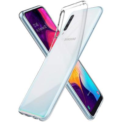 China Shockproof Ultra Thin Clear Soft Silicone Case For Samsung S20 S10 Lite Fe Plus A71 A51 A41 A31 A21 A70 A50 A30 A20 A10 Clear Cover for sale